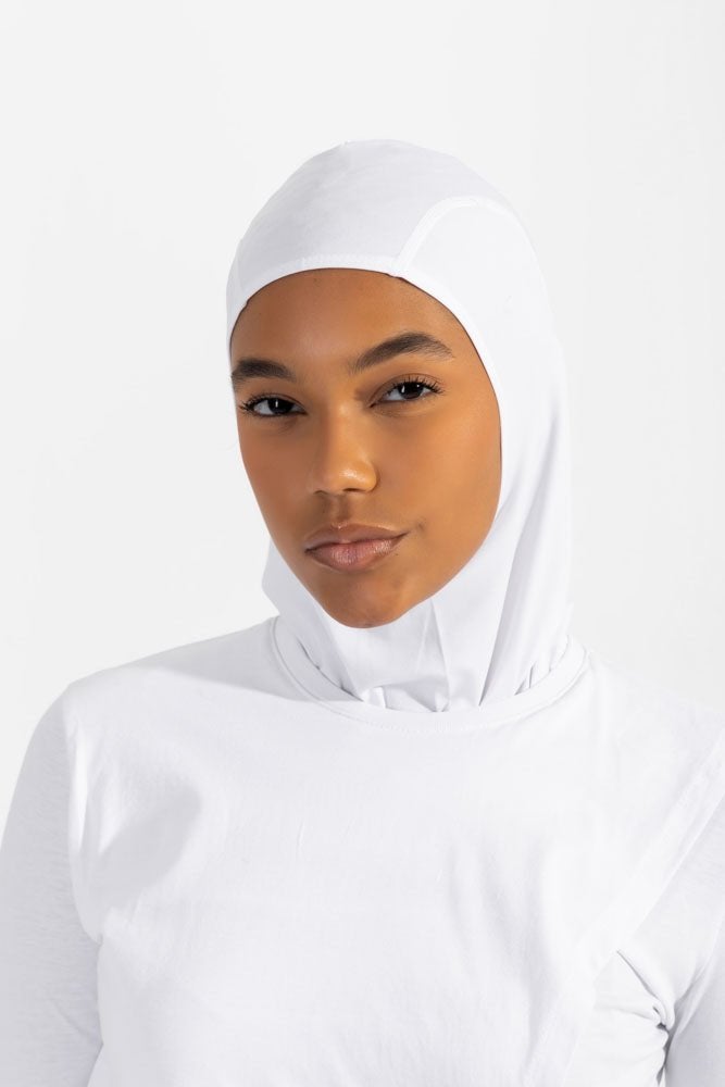 SIGMA FIT White Securefit Pro Hijab - Image 2